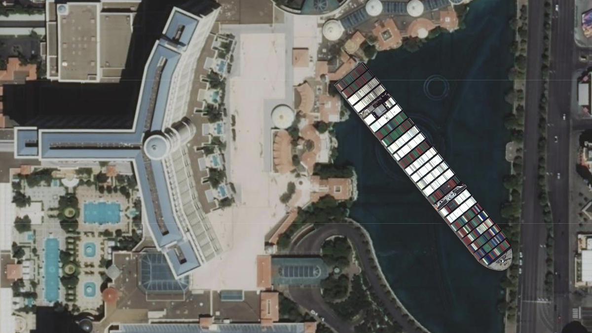 На цьому сайті ви можете переміщати судно Ever Given по всьому світу