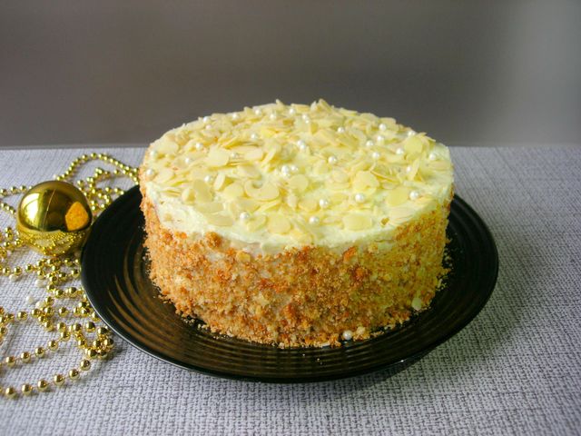 Без випічки й без міксера: рецепт найпростішого торта Пломбір - фото 453657