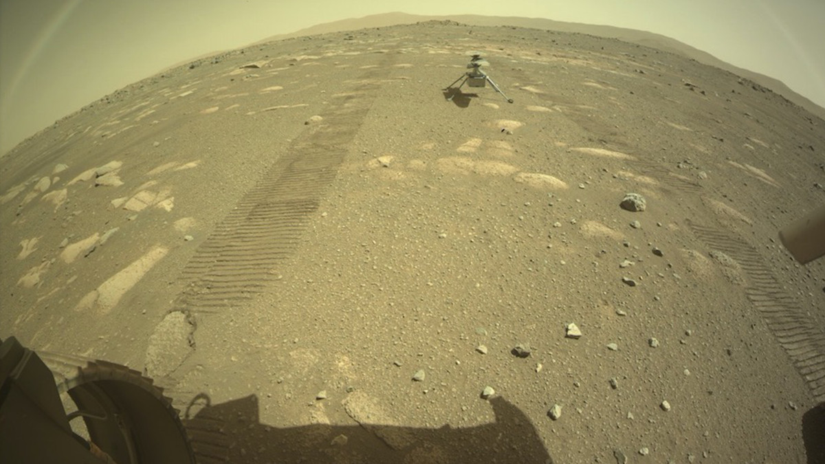 Мінівертоліт Ingenuity приземлився на Марс - фото 1