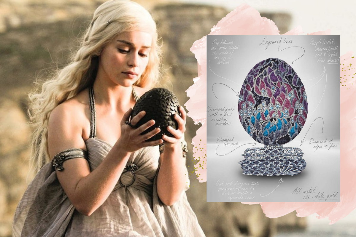 Фаберже випустить драконяче яйце Дейенеріс Таргаріен до 10-річного ювілею серіалу