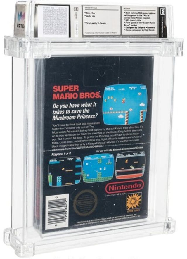 Копію гри Super Mario продали на аукціоні за рекордну суму - фото 454585