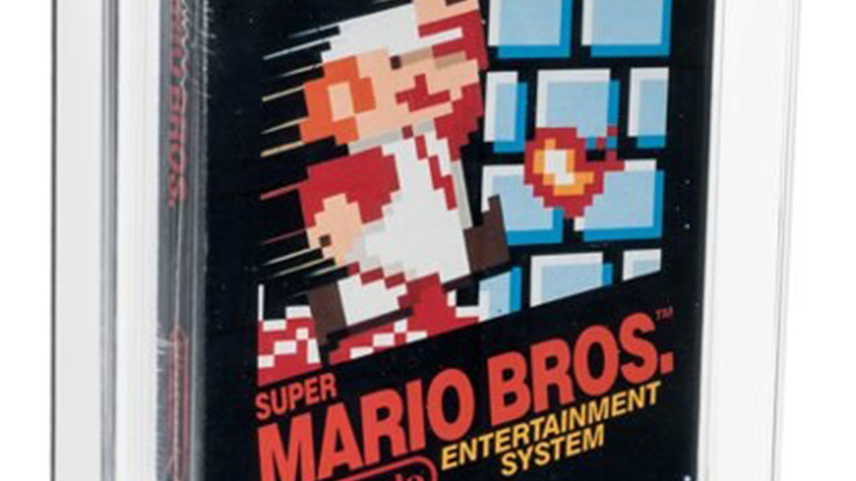 Копію гри Super Mario продали на аукціоні за рекордну суму - фото 1