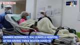 104-річна жінка вдруге поборола COVID-19: її лікарі вітали оплесками – відео