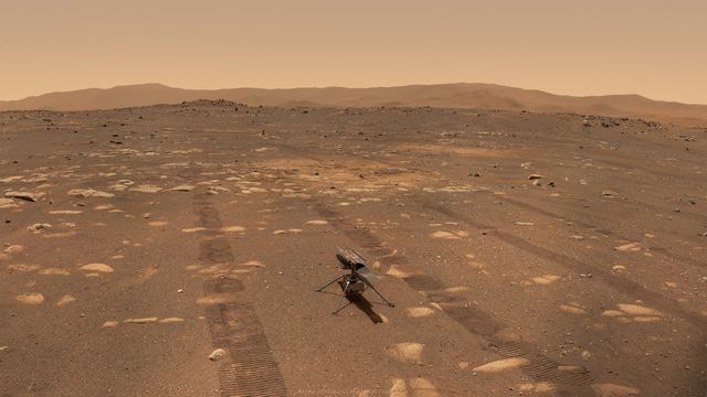 Марсіанський вертоліт Ingenuity вперше розгорнув лопаті свого гвинта: відео - фото 454887