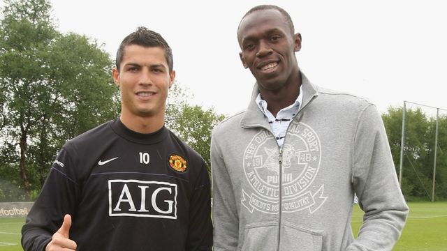 Чемпіон з бігу Усейн Болт зробив вибір між Мессі і Роналду - фото 455023