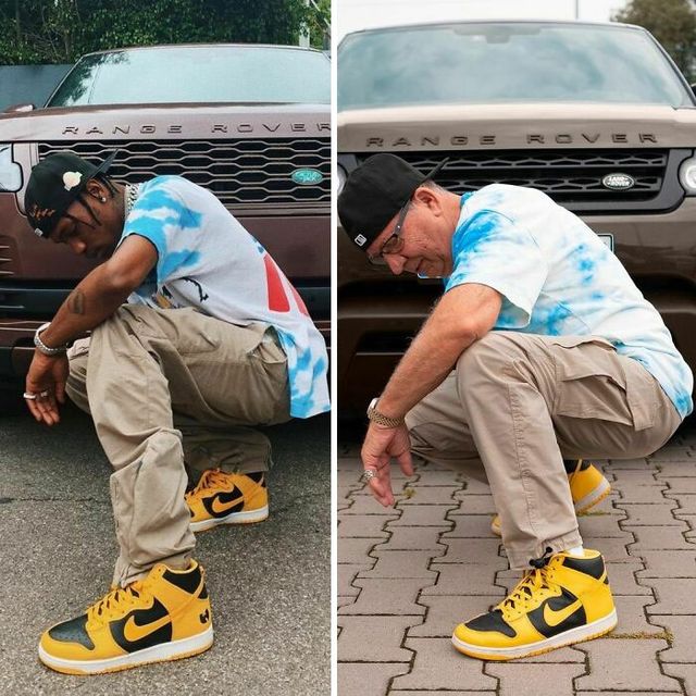 Стильний дідусь повторює образи зірок, і це варто побачити - фото 455147