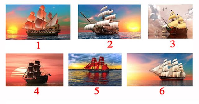 Простий психологічний тест: виберіть корабель на картинці - фото 455421