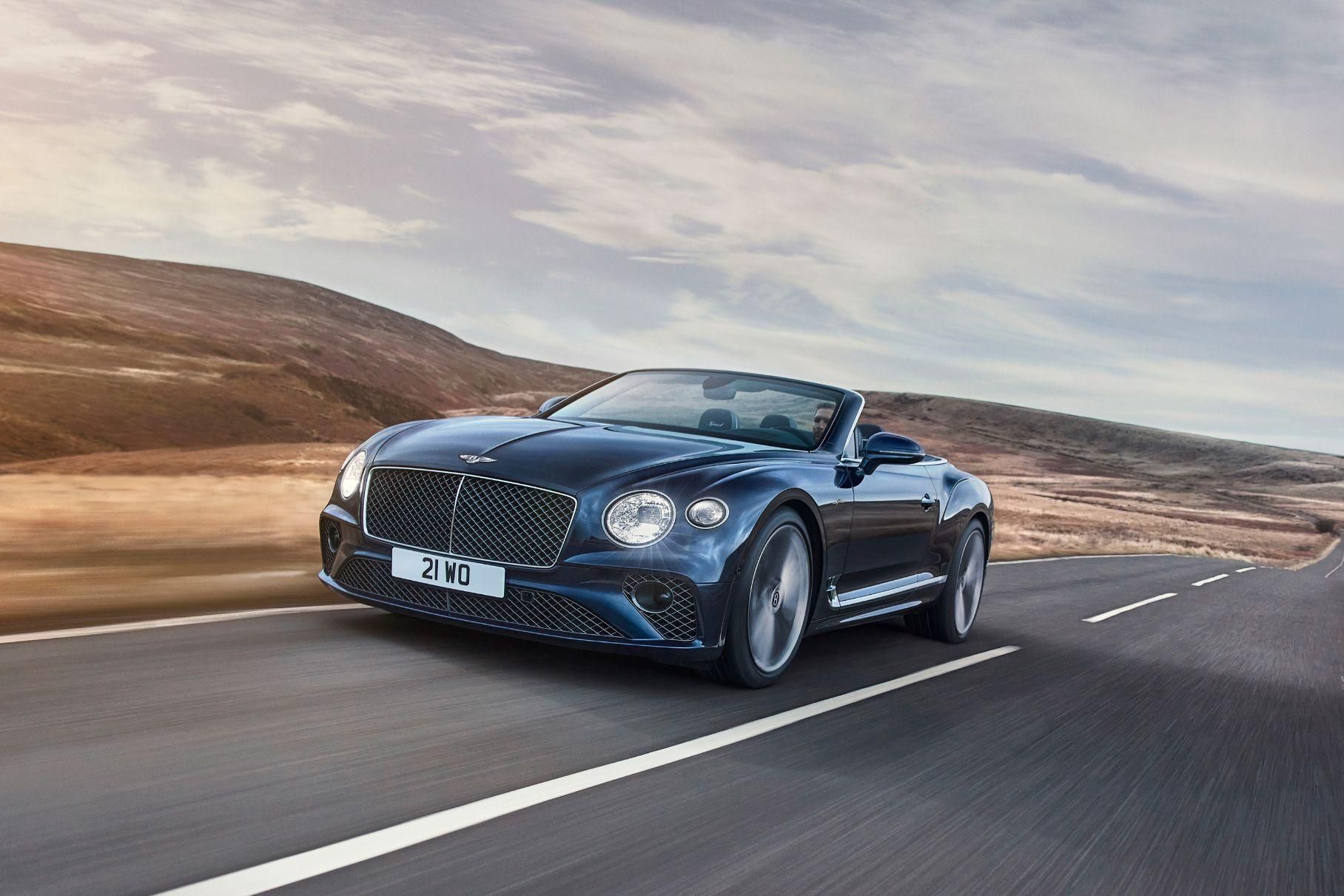 Bentley представила кабріолет Continental GT Speed