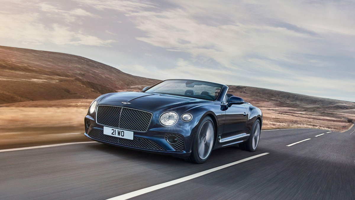 Bentley Continental GT Speed передбачає сім варіантів кольору даху - фото 1