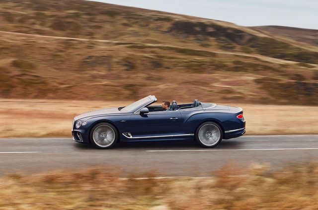 Bentley представила кабріолет Continental GT Speed - фото 455642