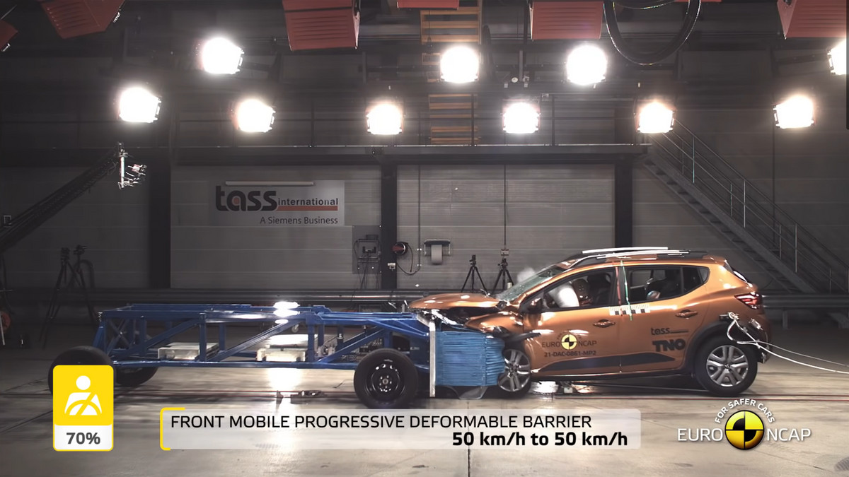 Відео краш-тестів Renault Logan і Sandero Stepway - фото 1