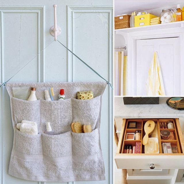 20 блискучих ідей організації і зберігання речей у ванній кімнаті - фото 455849