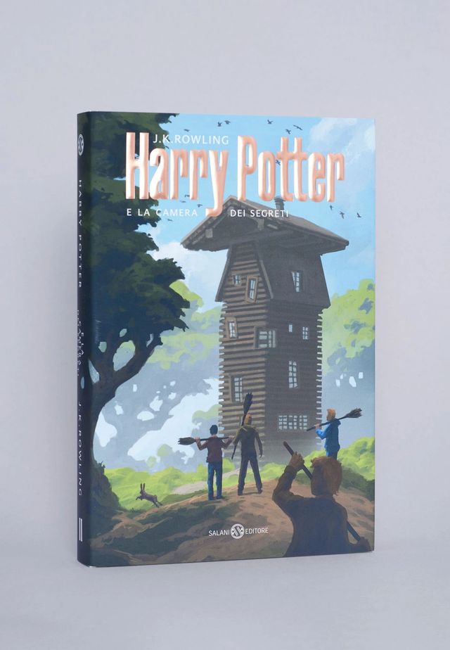 Архітектор намалював нові обкладинки для Гаррі Поттера: вони вам сподобаються - фото 456076