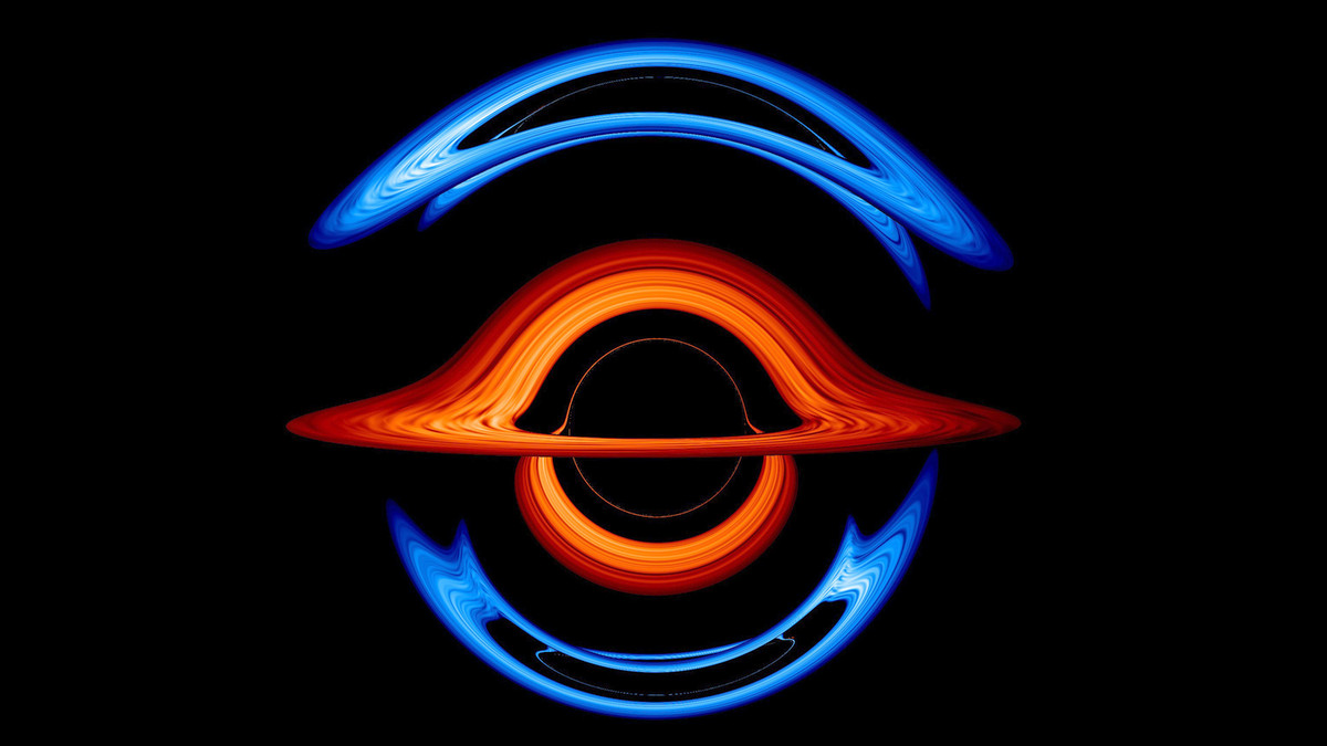 Візуалізація подвійної чорної діри - фото 1
