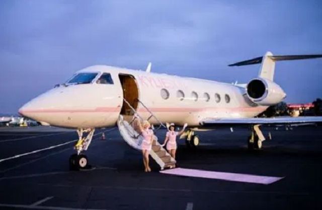 Як виглядає приватний літак наймолодшої мільярдерки світу: фото - фото 456277