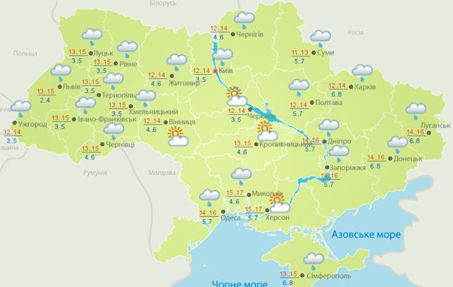 Погода в Україні 21 квітня: потепління та дощі - фото 456452
