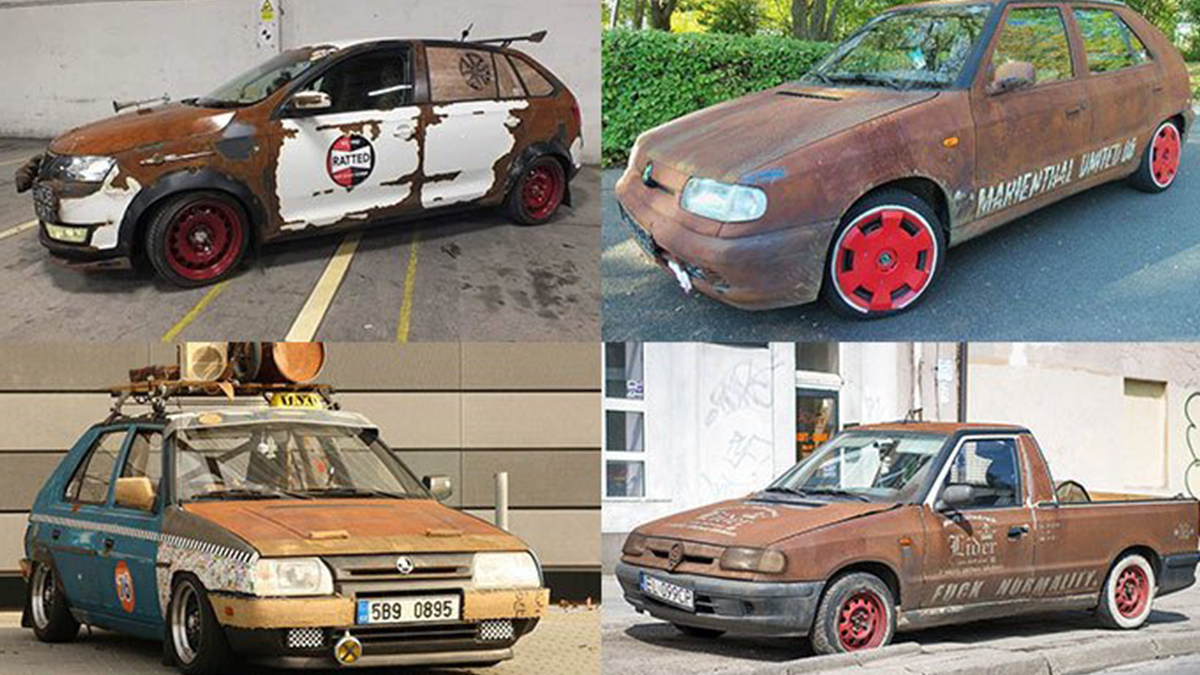 У мережі показали найіржавіші автомобілі Skoda у світі