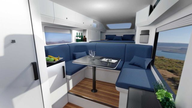 У Німеччині представили універсальний кемпер, який можна встановлювати на пікапи - фото 457023