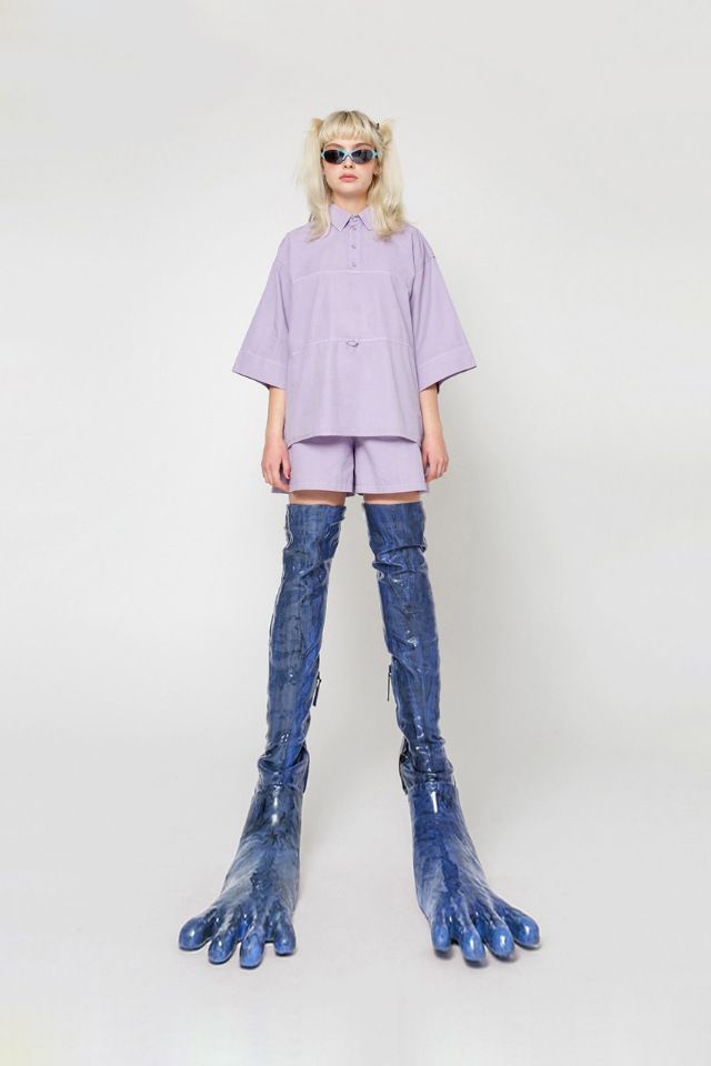 Модний бренд забирає відходи інших домів і створює черевики-монстри: фото - фото 457356