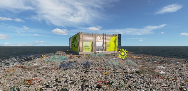 Converse відчинив віртуальний магазин на сміттєвому острові у Тихому океані - фото 457395