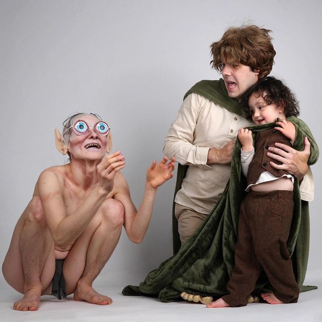 Сім'я зробила фотосесію в образах з Володаря перснів і підкорила мережу - фото 457723