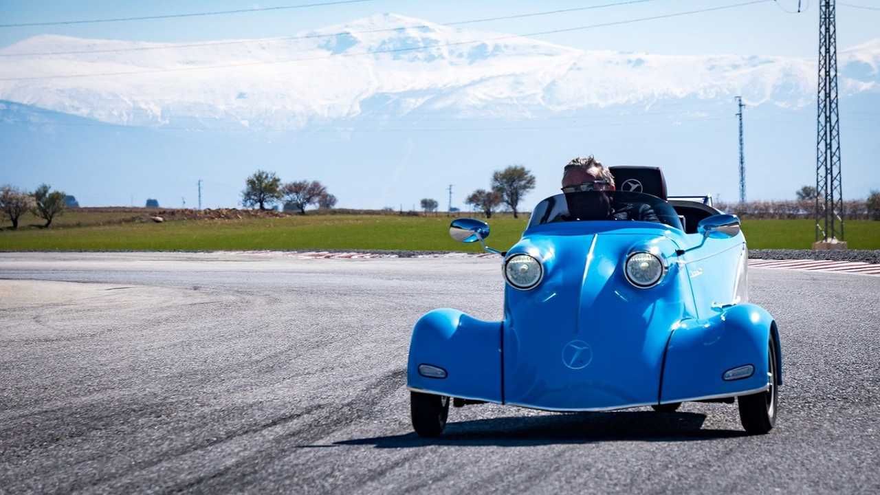 Крихітка на електриці: як виглядає футуристичний триколісний Messerschmitt – відео