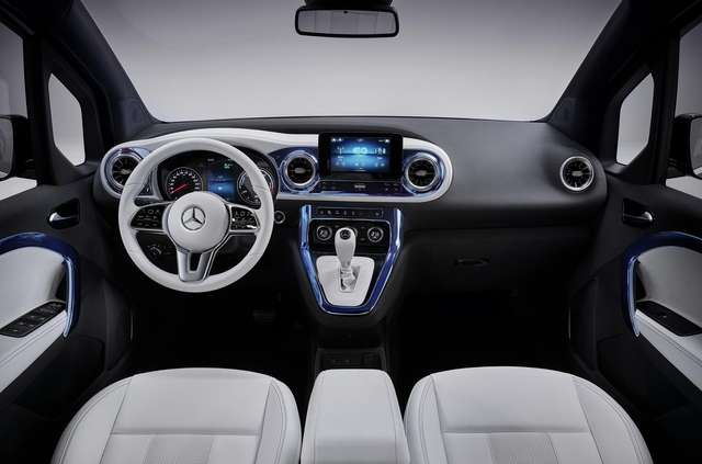 Німці показали свій електричний компактвен Mercedes-Benz EQT Concept - фото 458873