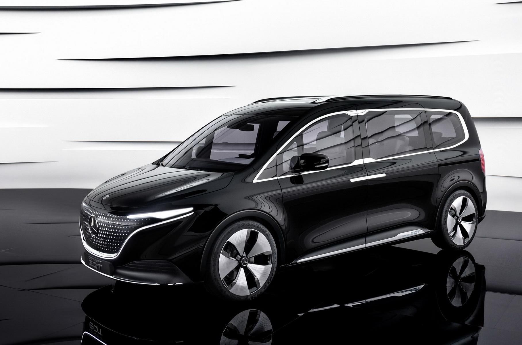 Німці показали свій електричний компактвен Mercedes-Benz EQT Concept