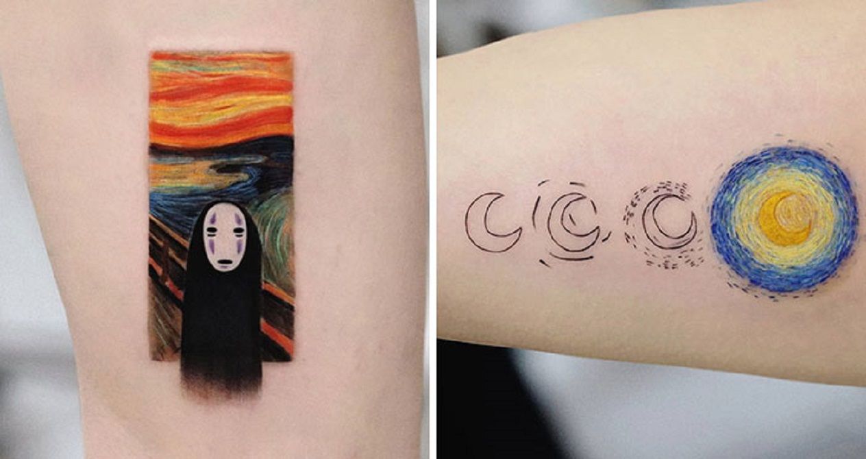 Мистецтво і популярні персонажі: красиві тату від турецького майстра