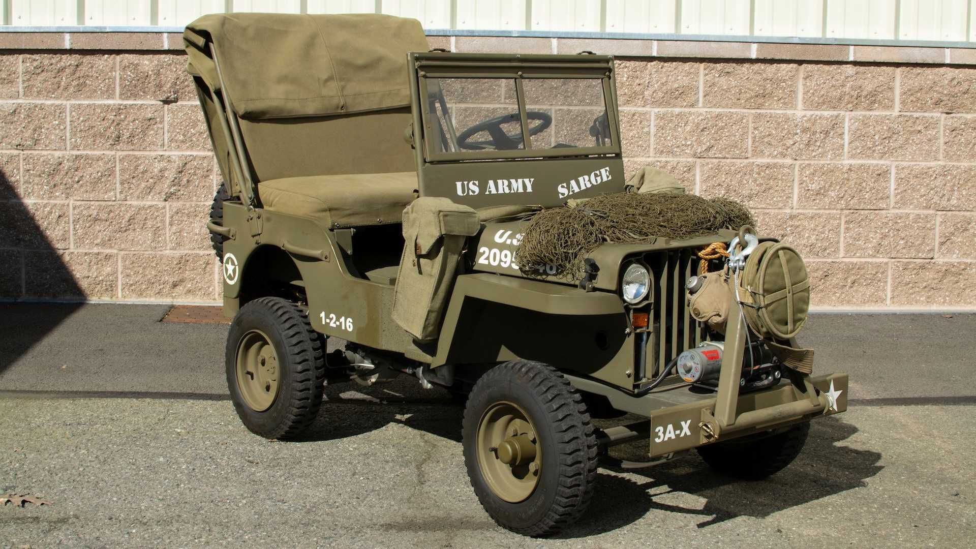 На продаж виставили дитячий військовий позашляховик Jeep: фото