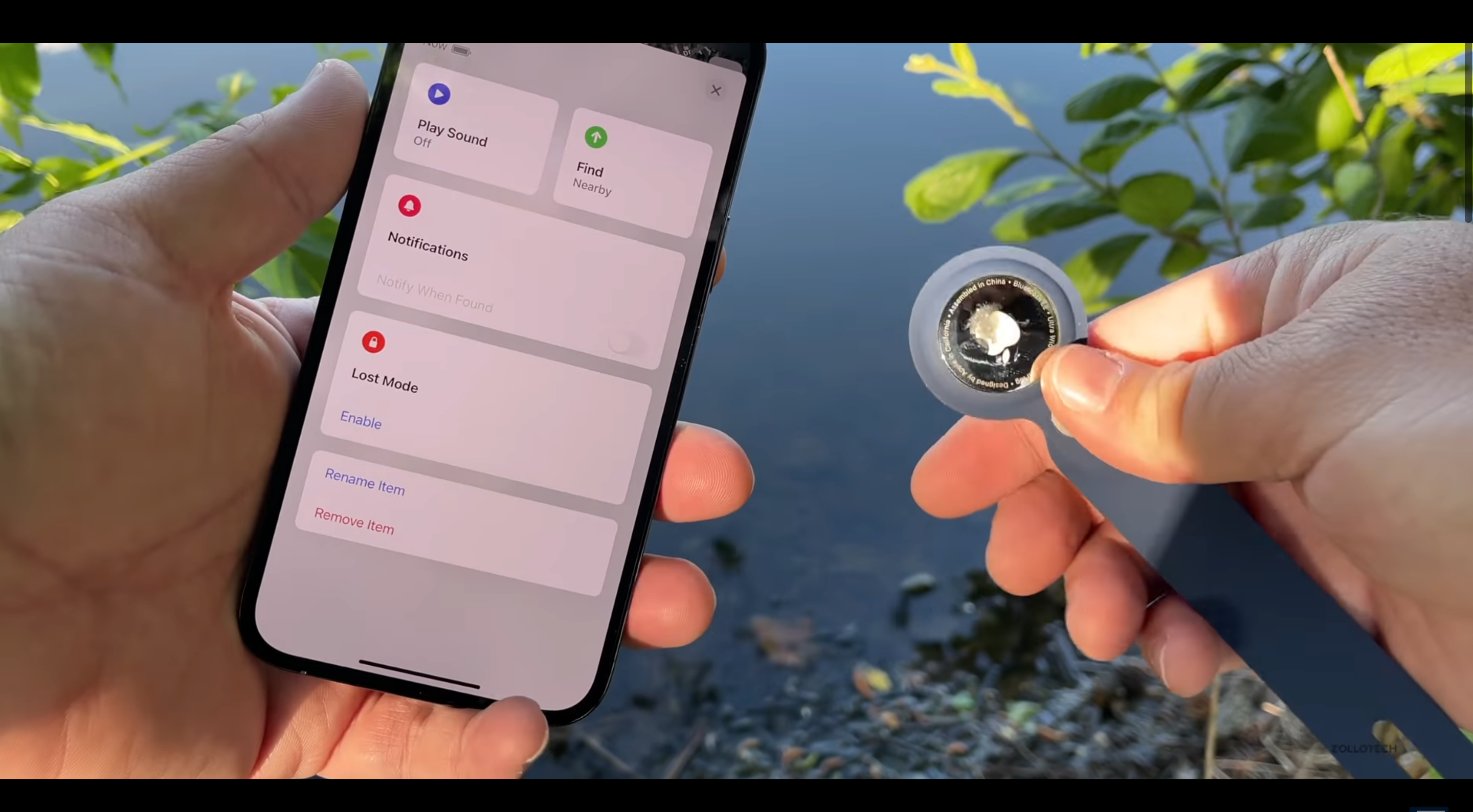Apple AirTag пройшов випробування водою - фото 1