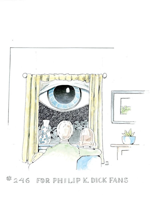 88-річний художник-любитель показав за допомогою малюнків свій рік на карантині - фото 459601