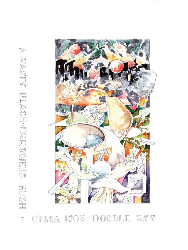 88-річний художник-любитель показав за допомогою малюнків свій рік на карантині - фото 459603