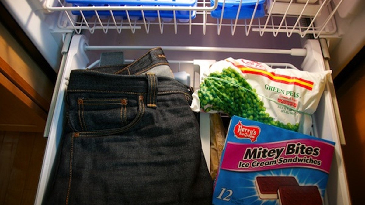 Альтернатива пранню: австралійка показала, як за допомогою морозилки очистити одяг - фото 1