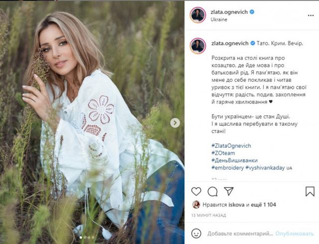 Від Еліни Світоліної до Брітні Спірс: яскраві фото зірок у вишиванках - фото 460270