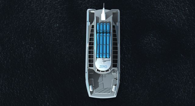 Дивіться, як виглядає перший в історії комерційний паром на водні - фото 462167