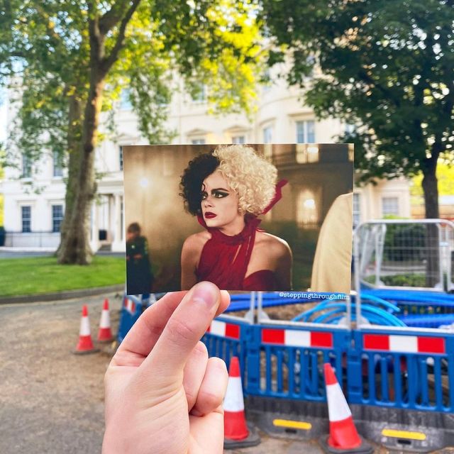 Фотограф пройшовся місцями у Лондоні, де знімали фільм Круелла: круті фото - фото 462475