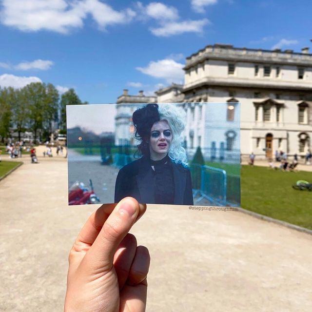 Фотограф пройшовся місцями у Лондоні, де знімали фільм Круелла: круті фото - фото 462481