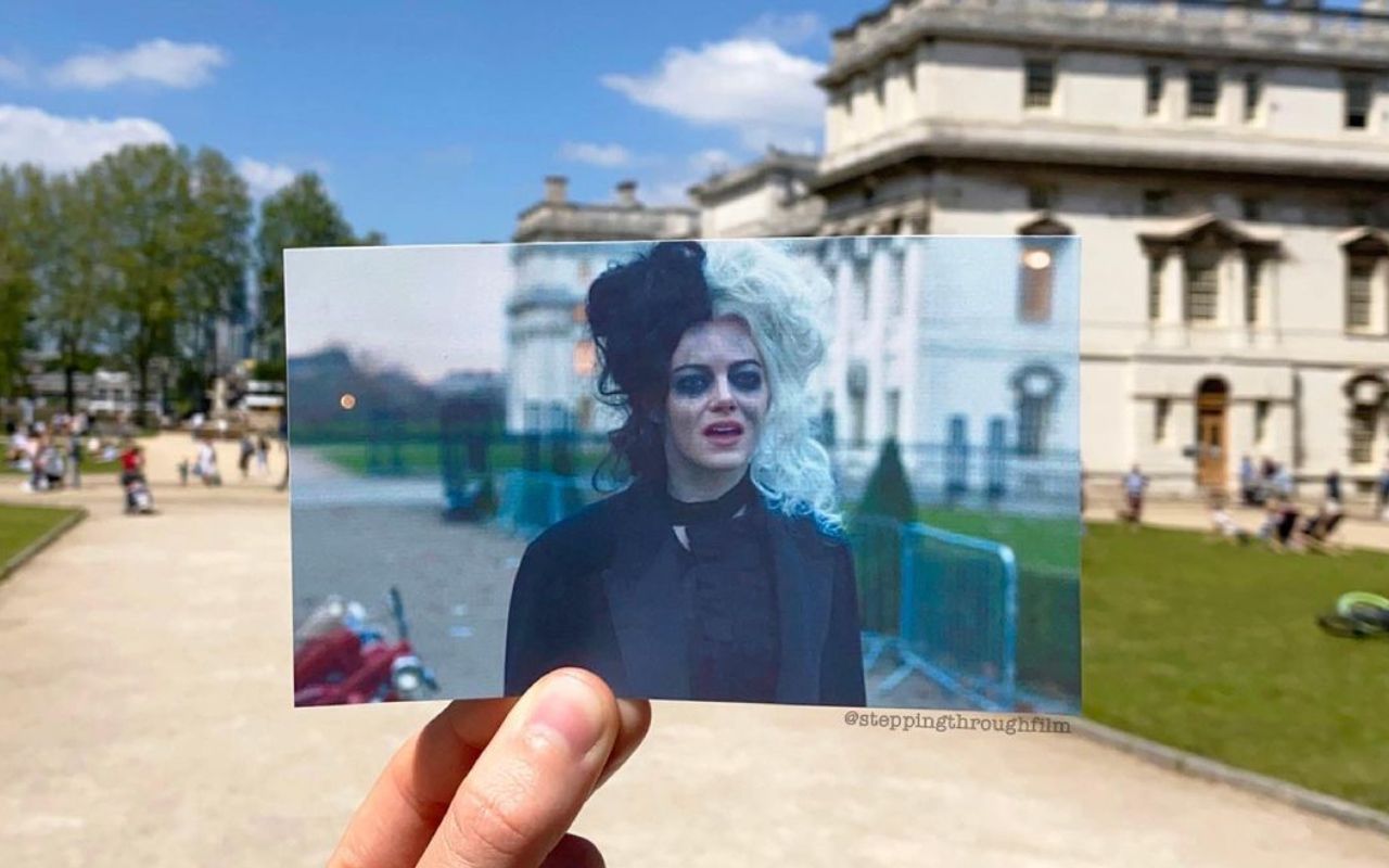 Фотограф пройшовся місцями у Лондоні, де знімали фільм Круелла: круті фото