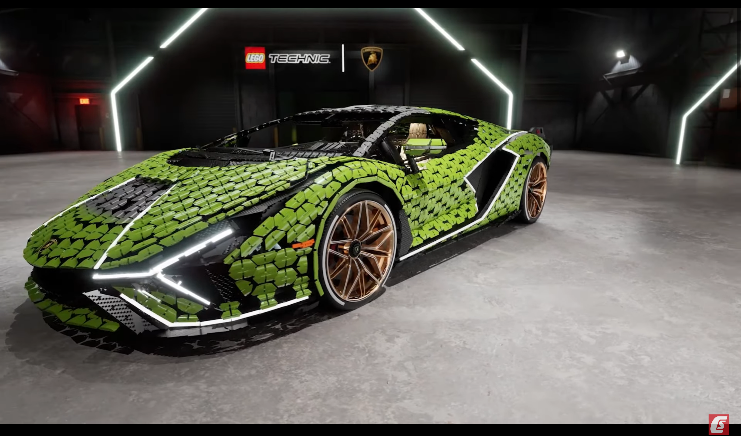 Lamborghini Siаn з Lego будували протягом 8 660 годин - фото 1