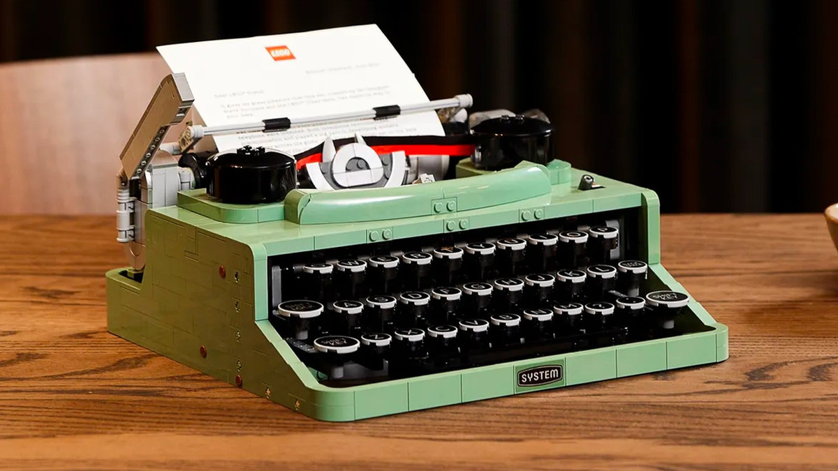 З Lego тепер можна зібрати друкарську машинку - фото 1