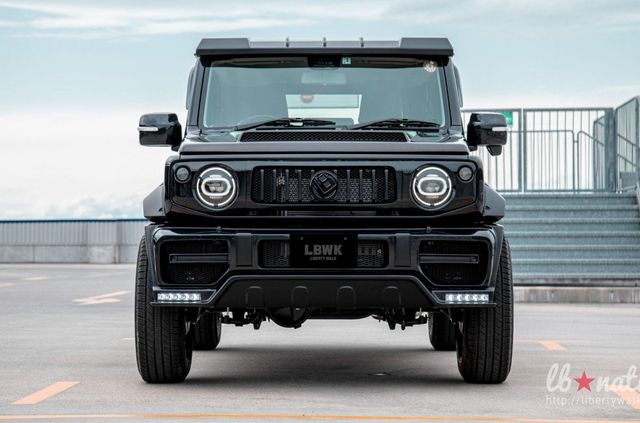 Ентузіасти перетворили Suzuki Jimny на крихітний 'ґелендваген': круті фото - фото 463579