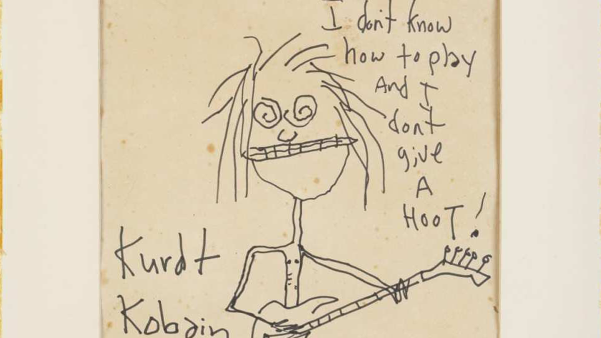 Автопортрет Курта Кобейна - фото 1