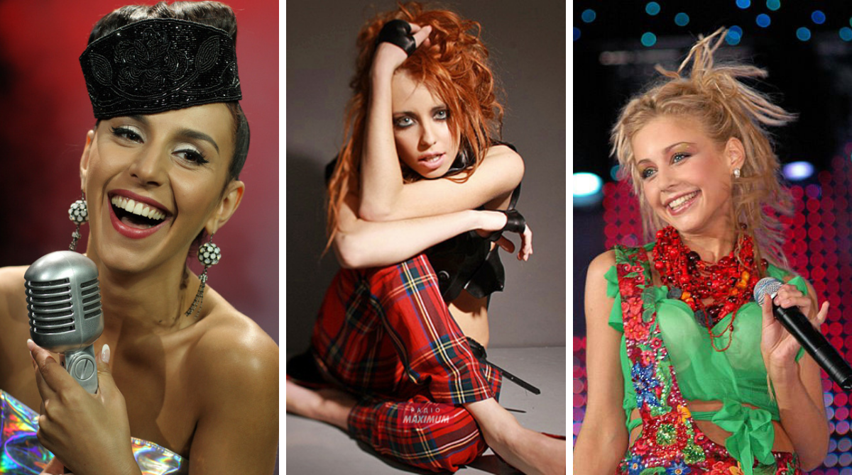 Як змінилися 10 українських співачок з часів своїх перших кліпів