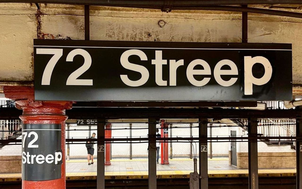 На честь Меріл Стріп на Манхеттені тимчасово перейменували станцію метро: фотофакт