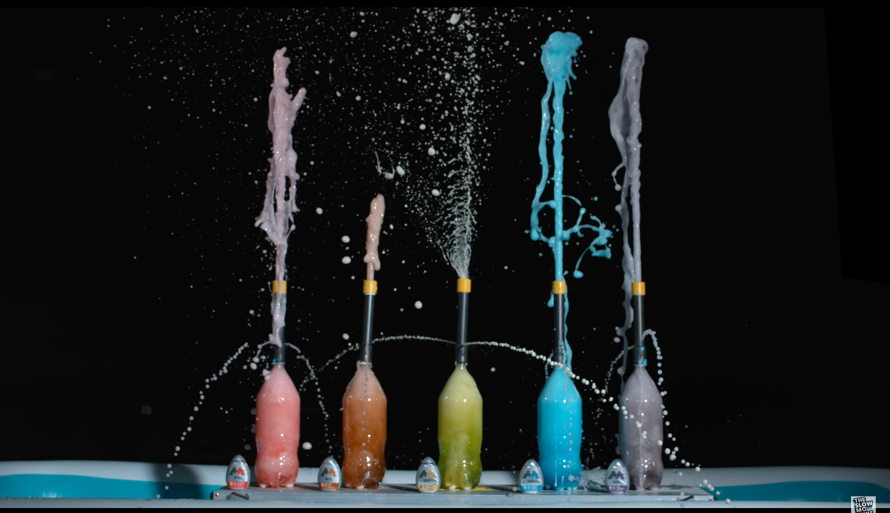 Виверження содових показали на сповільненому відео - фото 1