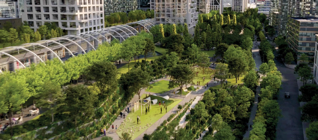 У Торонто побудуть хмарочоси з парком: ним можна гуляти, не спускаючись на землю - фото 465560