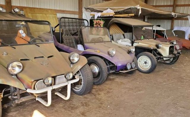 У сараї знайшли невелику колекцію покинутих класичних пляжних багі - фото 465572