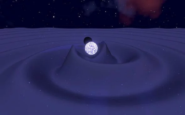 Астрономи вперше показали, як чорна діра поглинає нейтронну зірку: відео - фото 465660