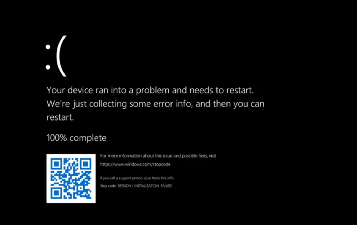 Екран смерті у Windows 11 - фото 1